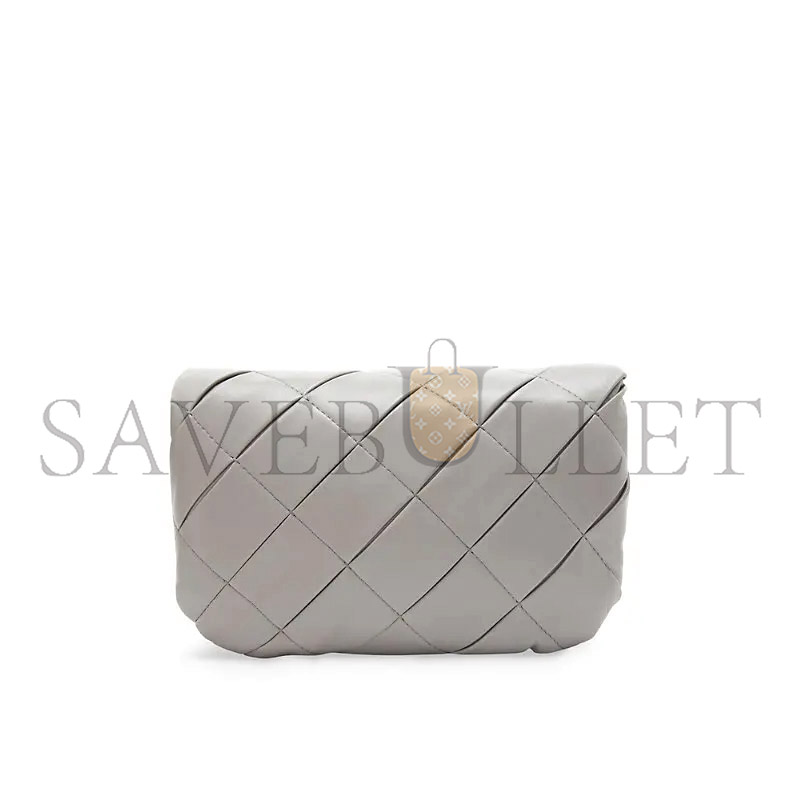 LOEWE GOYA MINI PLEATED LEATHER SHOULDER BAG A896W56X05 (20*13*6cm)